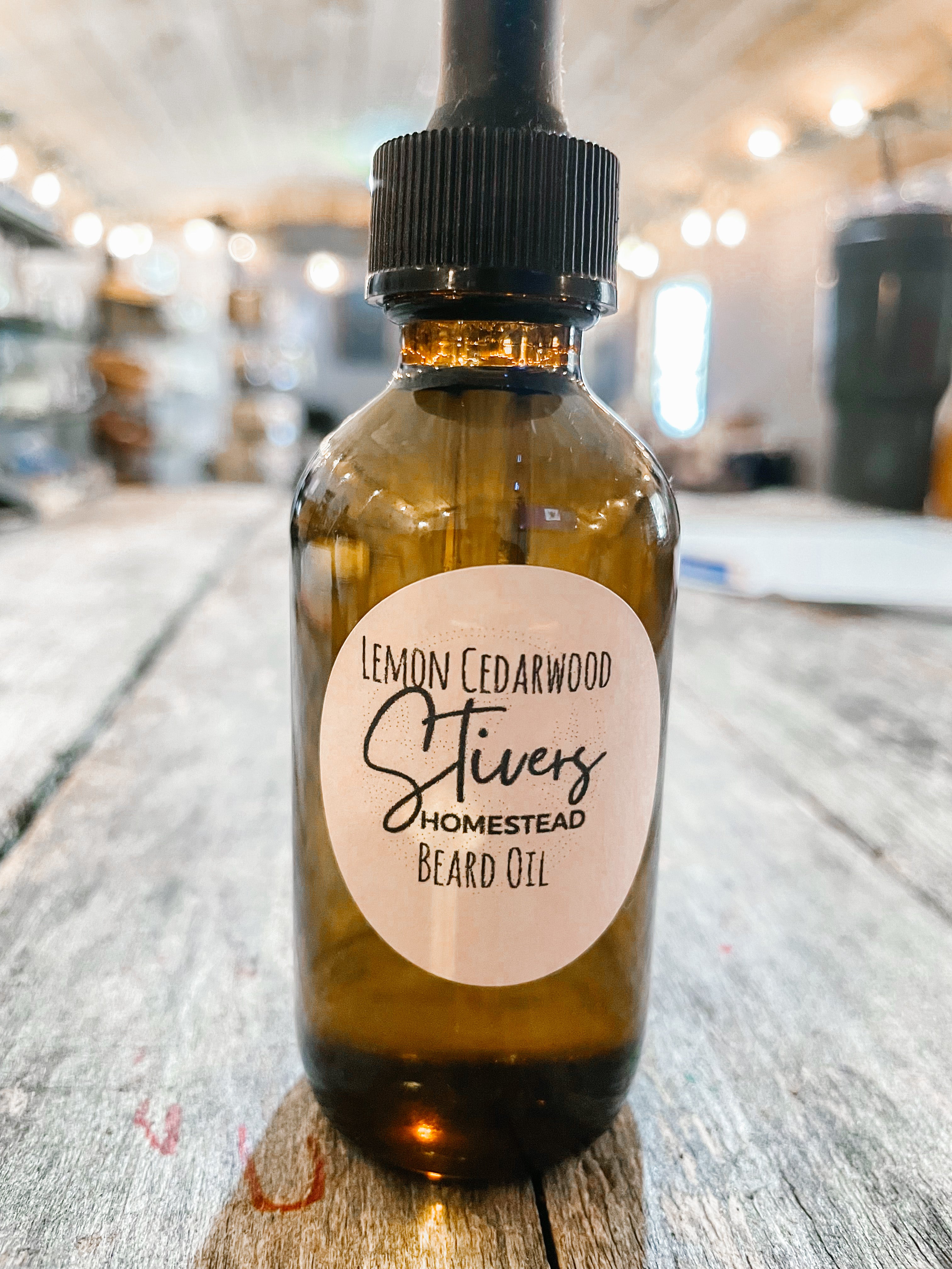 Lemon Cedarwood Beard Oil 2oz