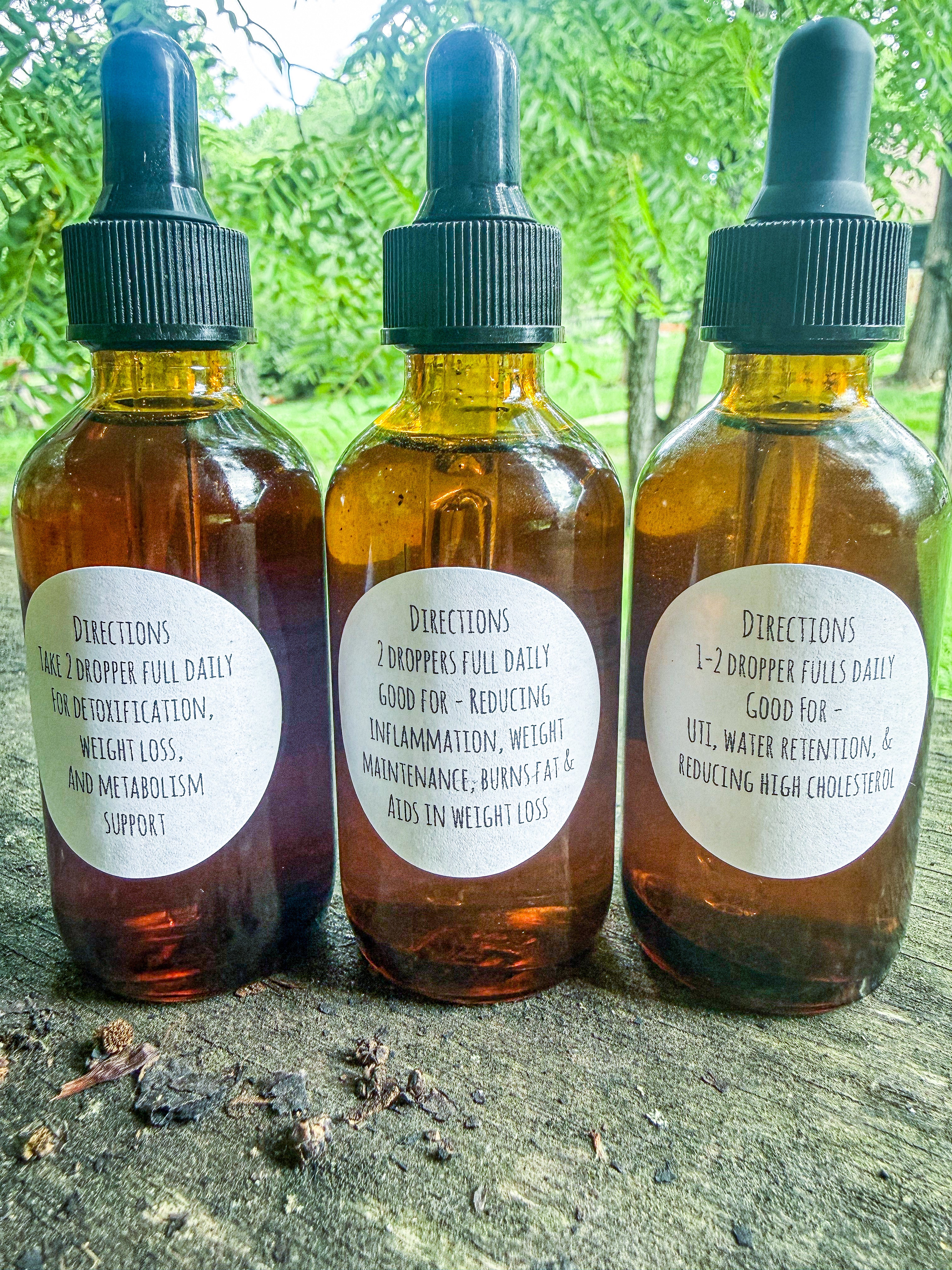 Metabolism, Fat Shredder, Detox Bundle (Alcohol FREE)