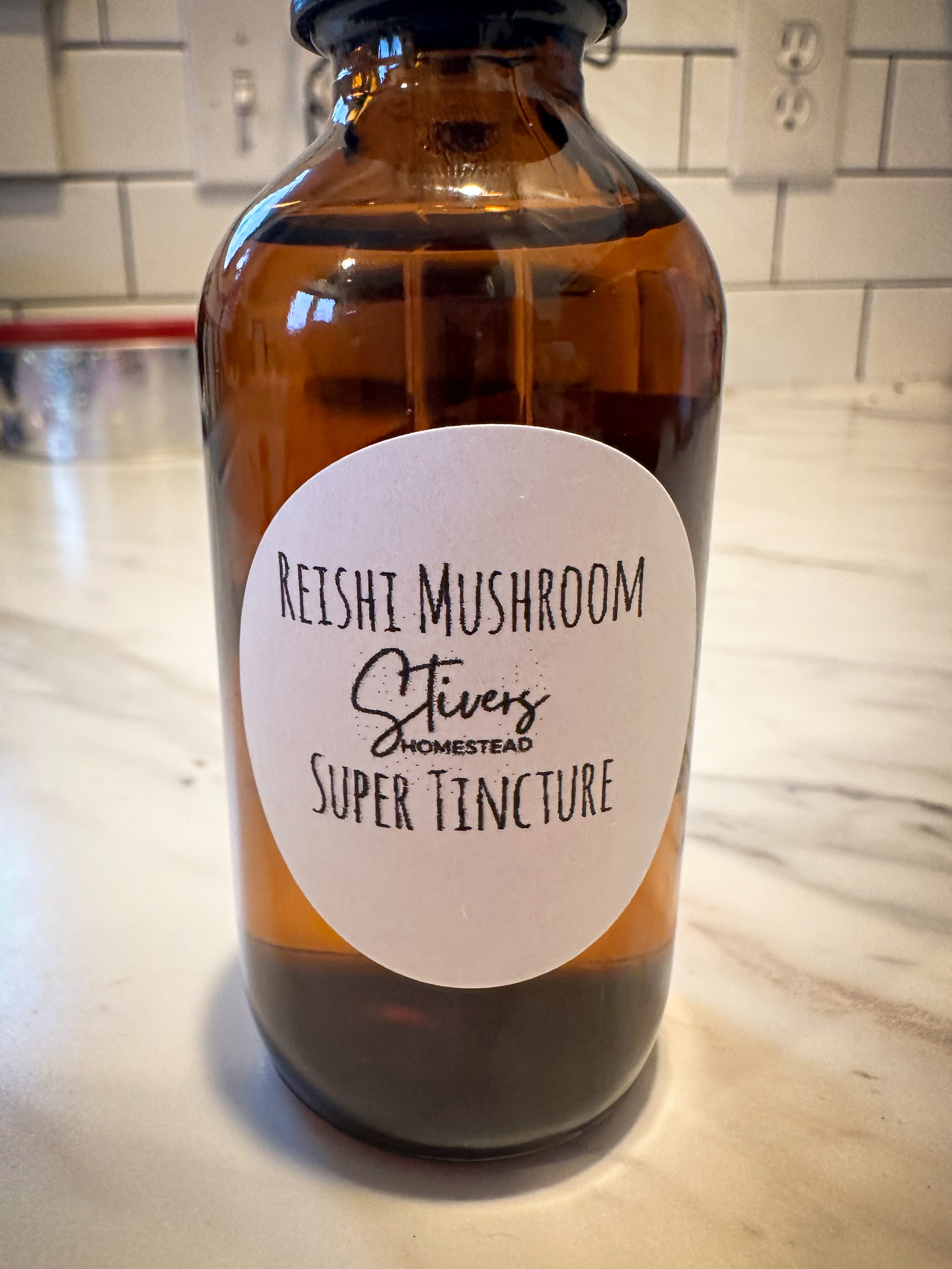 Reishi Mushroom Tincture (SUPER tincture)
