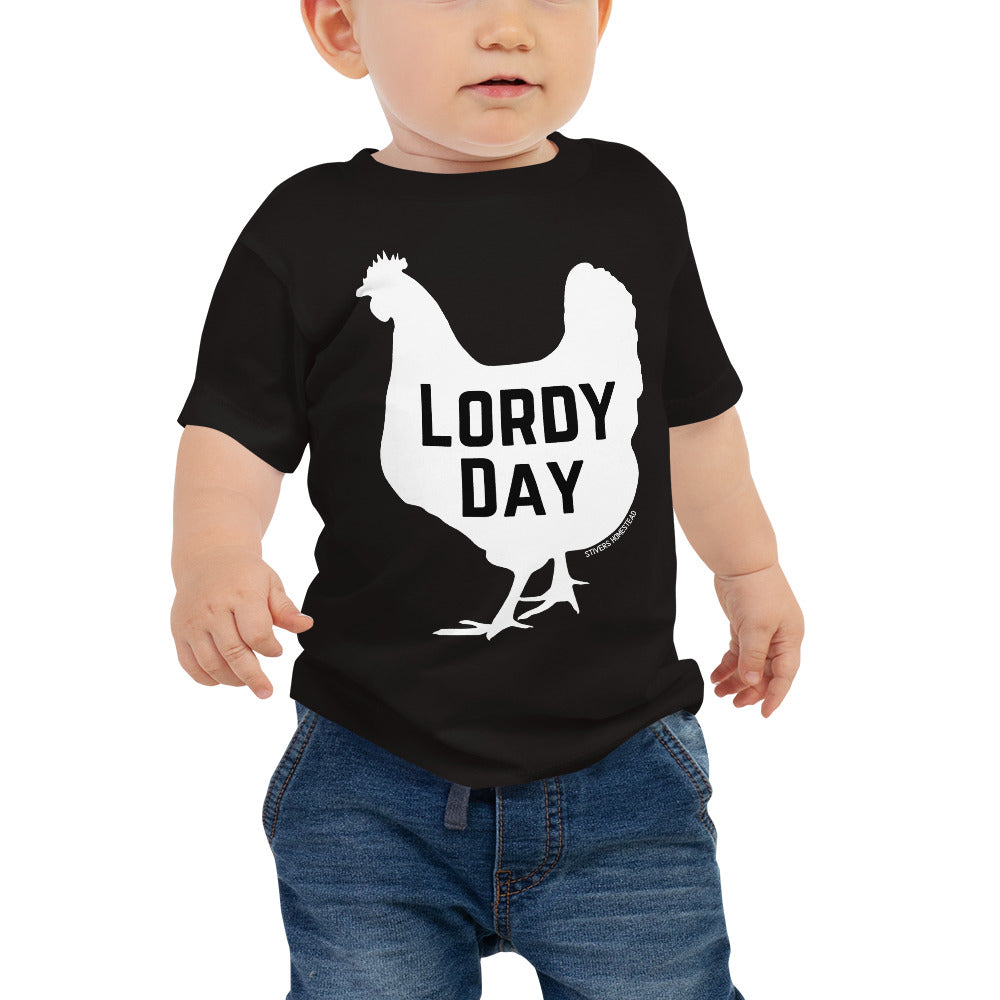 Lordy Day Chicken Baby Jersey Short Sleeve T-Shirt