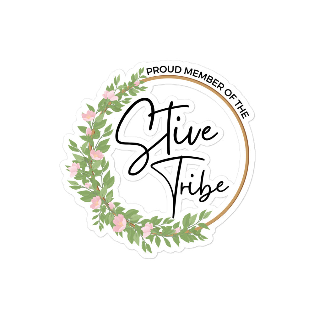 Proud member of the Stive Tribe Bubble-free stickers