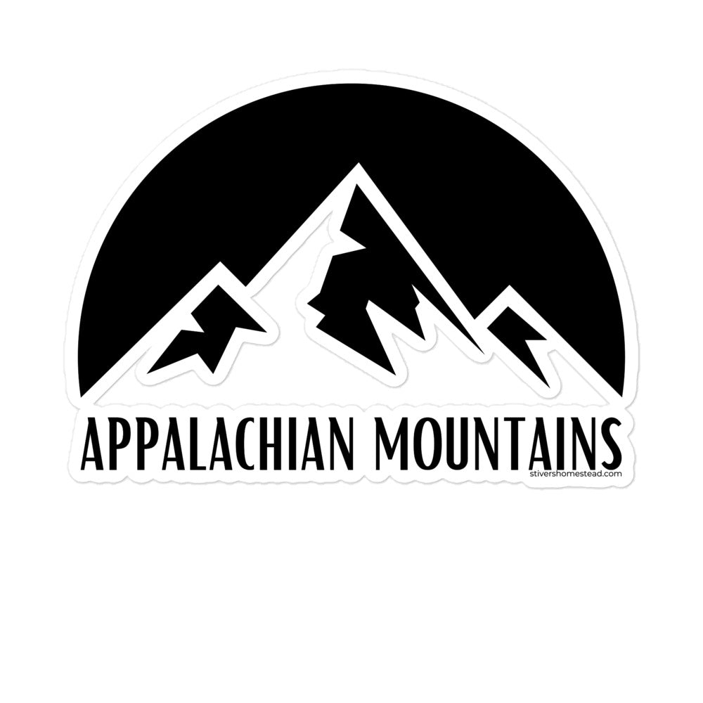 Appalachian Mountains Bubble-free stickers